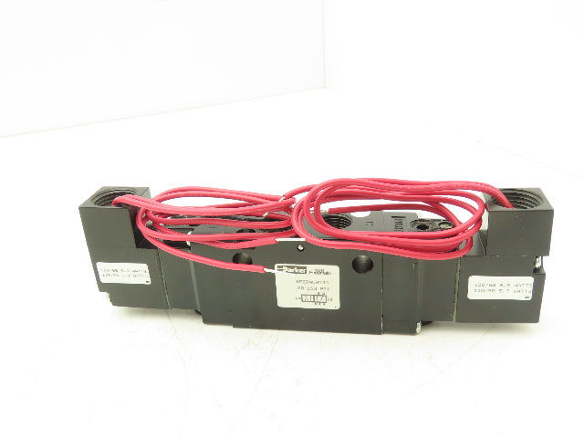 Parker B522ACH53A Pneumatic Double Solenoid Valve 120V 150psi 3/8"npt 4/2