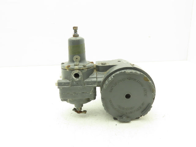 Fisher Rosemount 846 Current to Pressure Transducer 3-15PSI XP Haz Loc