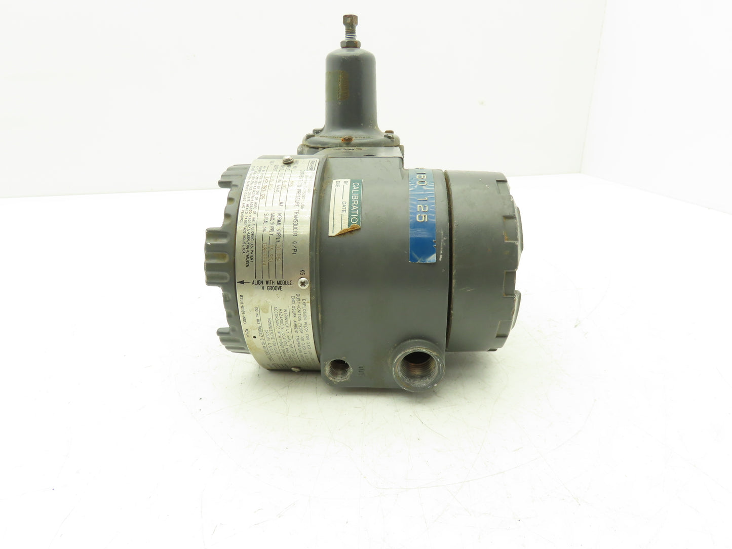 Fisher Rosemount 846 Current to Pressure Transducer 3-15PSI XP Haz Loc