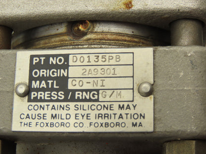 Foxboro 821GM-DS1NM1 Electronic Pressure Transmitter 12.5-42VDC 150PSI Ametek SB