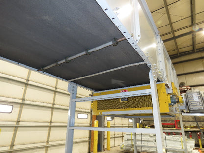 Hytrol BPC 49"x 56' Slider Bed Conveyor 47" Belt 7.5Hp 3PH Center Drive 170fpm