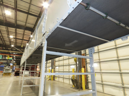 Hytrol BPC 49"x 56' Slider Bed Conveyor 47" Belt 7.5Hp 3PH Center Drive 170fpm