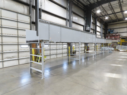 Hytrol BPC 49"x 56' Slider Bed Conveyor 47" Belt 7.5Hp 3PH Center Drive 170fpm