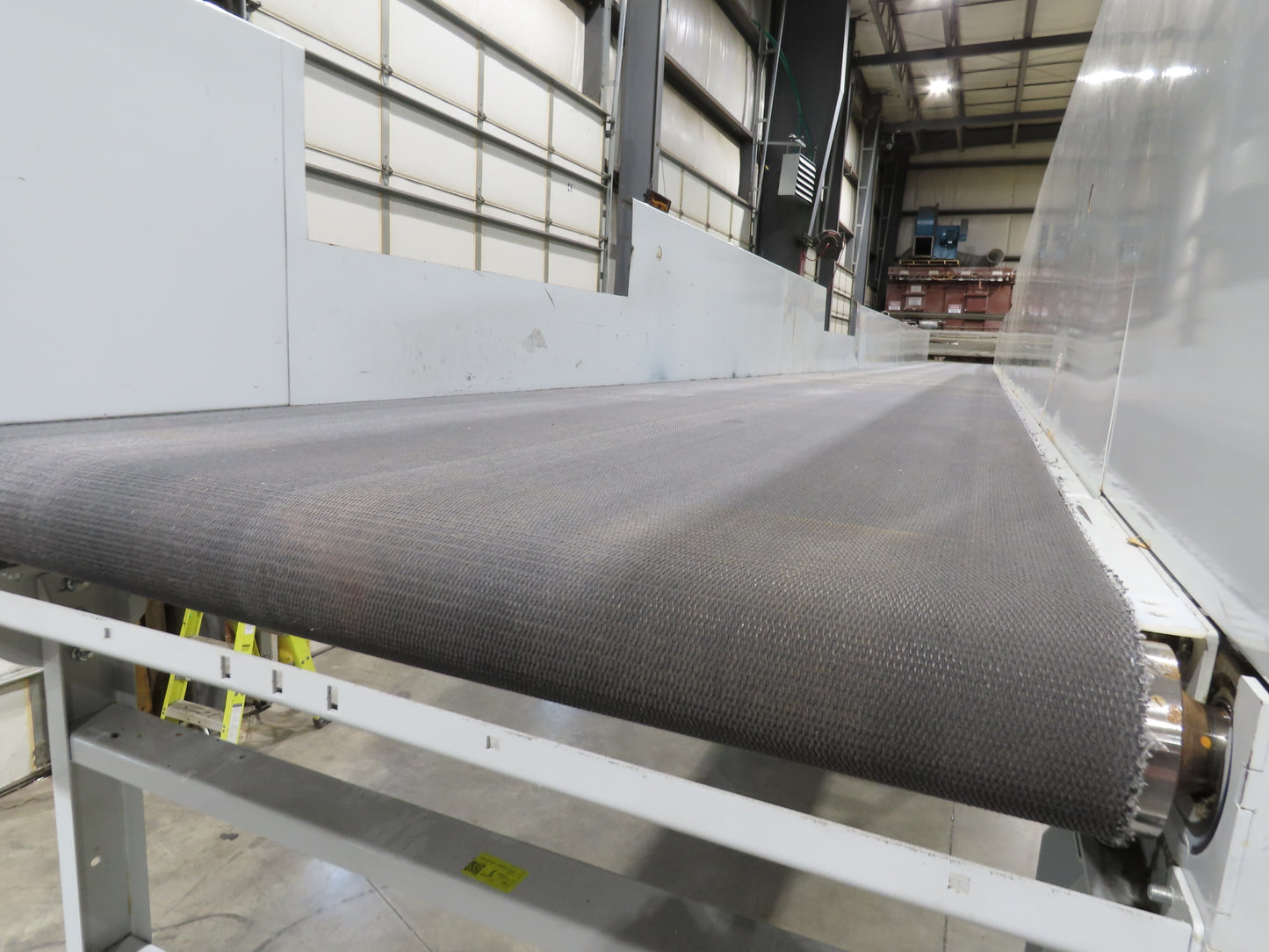 Hytrol BPC 49"x 56' Slider Bed Conveyor 47" Belt 7.5Hp 3PH Center Drive 170fpm