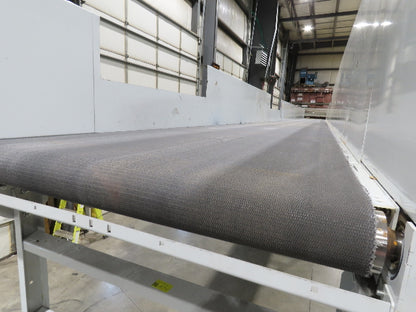 Hytrol BPC 49"x 56' Slider Bed Conveyor 47" Belt 7.5Hp 3PH Center Drive 170fpm