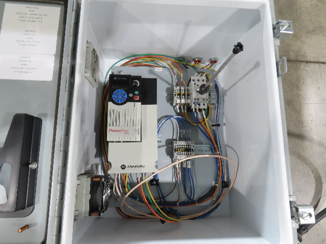 Hytrol BPC 49"x 56' Slider Bed Conveyor 47" Belt 7.5Hp 3PH Center Drive 170fpm