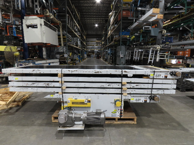 Hytrol BPC 49"x 56' Slider Bed Conveyor 47" Belt 7.5Hp 3PH Center Drive 170fpm
