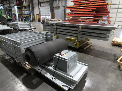 Hytrol BPC 49"x 56' Slider Bed Conveyor 47" Belt 7.5Hp 3PH Center Drive 170fpm