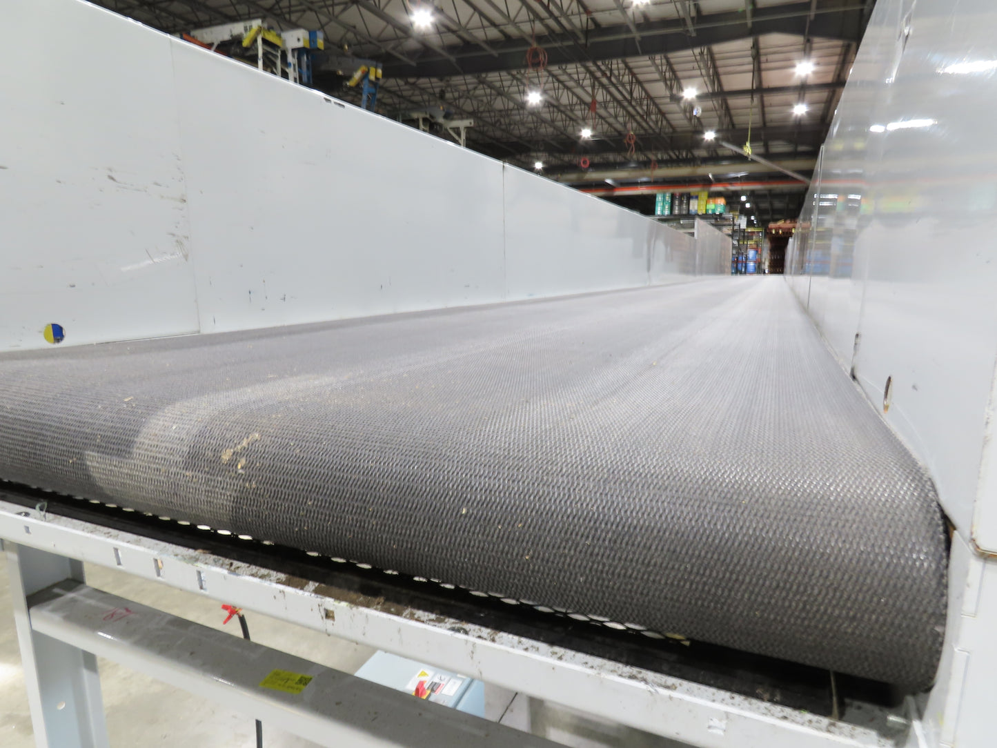 Hytrol BPC 49"x 56' Slider Bed Conveyor 47" Belt 7.5Hp 3PH Center Drive 170fpm