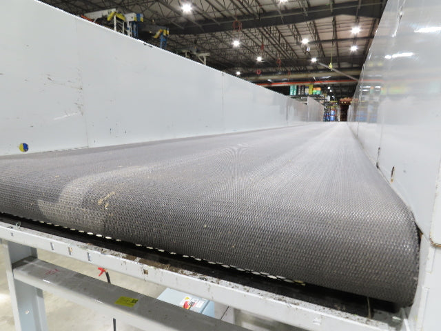 Hytrol BPC 49"x 56' Slider Bed Conveyor 47" Belt 7.5Hp 3PH Center Drive 170fpm