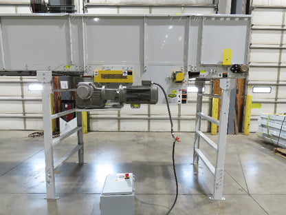 Hytrol BPC 49"x 56' Slider Bed Conveyor 47" Belt 7.5Hp 3PH Center Drive 170fpm