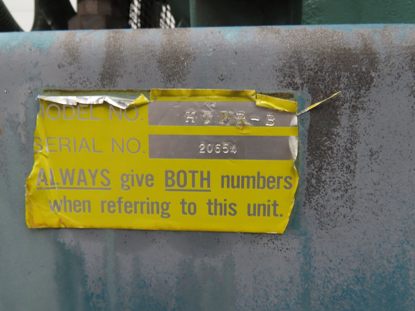 Champion R-70A Piston Air Compressor Pump 100CFM 25Hp 230/460V 120G Tank