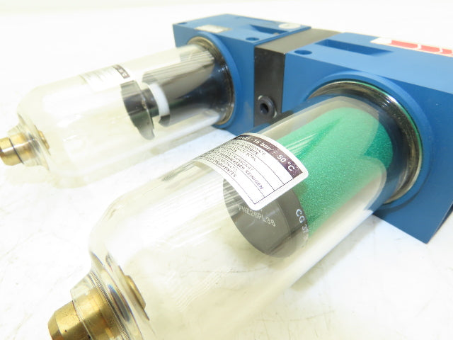 Rexroth 5350144000 Pneumatic Filter Lubricator 1/2"NPT Compressed Air Treatment