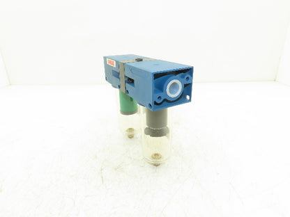Rexroth 5350144000 Pneumatic Filter Lubricator 1/2"NPT Compressed Air Treatment