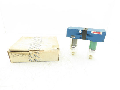 Rexroth 5350144000 Pneumatic Filter Lubricator 1/2"NPT Compressed Air Treatment