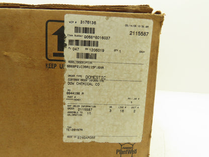 Rosemount 0068P21C30A115F16XA 68 RTD Temperature Sensor 1.5" Flanged 11.5" Probe