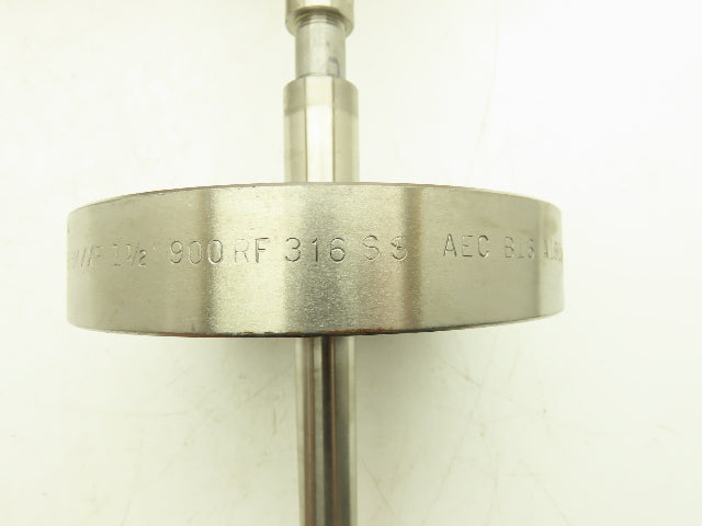 Rosemount 0068P21C30A115F16XA 68 RTD Temperature Sensor 1.5" Flanged 11.5" Probe