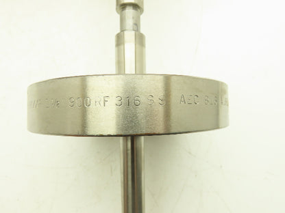 Rosemount 0068P21C30A115F16XA 68 RTD Temperature Sensor 1.5" Flanged 11.5" Probe