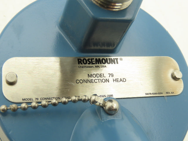 Rosemount 0068P21C30A115F16XA 68 RTD Temperature Sensor 1.5" Flanged 11.5" Probe