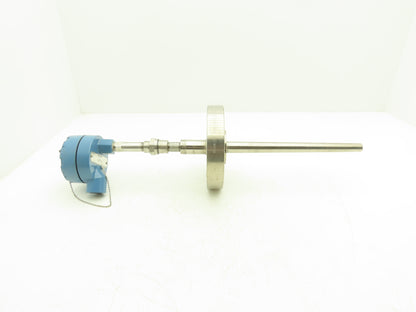 Rosemount 0068P21C30A115F16XA 68 RTD Temperature Sensor 1.5" Flanged 11.5" Probe