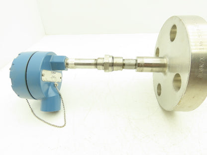 Rosemount 0068P21C30A115F16XA 68 RTD Temperature Sensor 1.5" Flanged 11.5" Probe