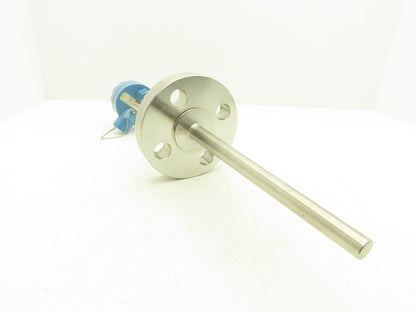 Rosemount 0068P21C30A115F16XA 68 RTD Temperature Sensor 1.5" Flanged 11.5" Probe