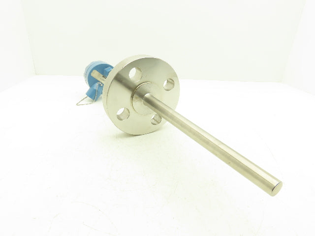Rosemount 0068P21C30A115F16XA 68 RTD Temperature Sensor 1.5" Flanged 11.5" Probe