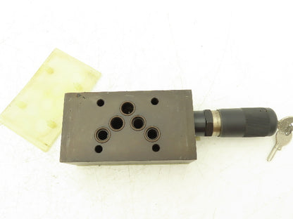 Eaton Vickers DGMFN-5-X-P1K-30 Hydraulic Flow Control Valve SystemStak