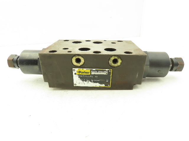 Parker PM6DDKN 40 Hydraulic Flow Control Valve 3000psi