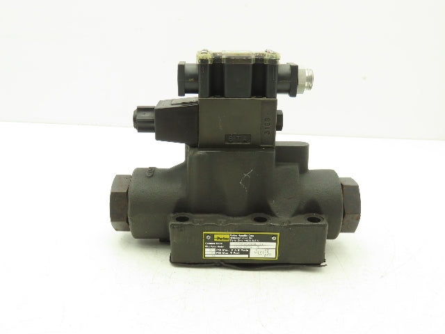 Parker D1VW4KNYC56 D61VW1E4NYC56 Hydraulic Directional Solenoid Valve 120V *READ