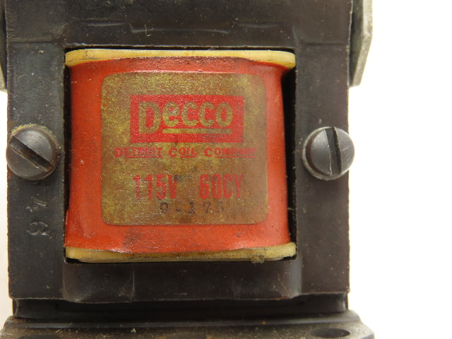 ISI Fluid Power 41-S-75 Pneumatic Directional Solenoid Air Valve 115V Coil