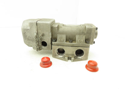 ISI Fluid Power 41-S-75 Pneumatic Directional Solenoid Air Valve 115V Coil