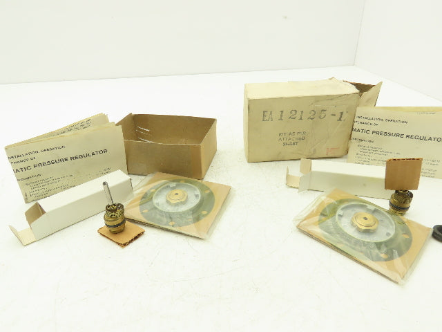 Fairchild EA12125-1 Pneumatic Air Regulator Repair Kit Lot of 2