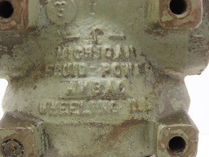 Michigan Fluid Power 202-9840 Inline Hydraulic Fluid Filter SAE 3/4-12