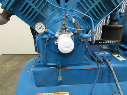 Quincy 5120 Piston Air Compressor Pump 87CFM @ 175PSI 25Hp 230/460V 200G Tank