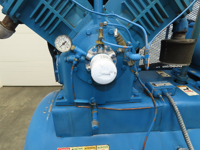 Quincy 5120 Piston Air Compressor Pump 87CFM @ 175PSI 25Hp 230/460V 200G Tank