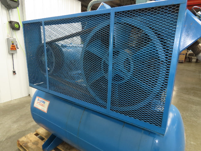 Quincy 5120 Piston Air Compressor Pump 87CFM @ 175PSI 25Hp 230/460V 200G Tank
