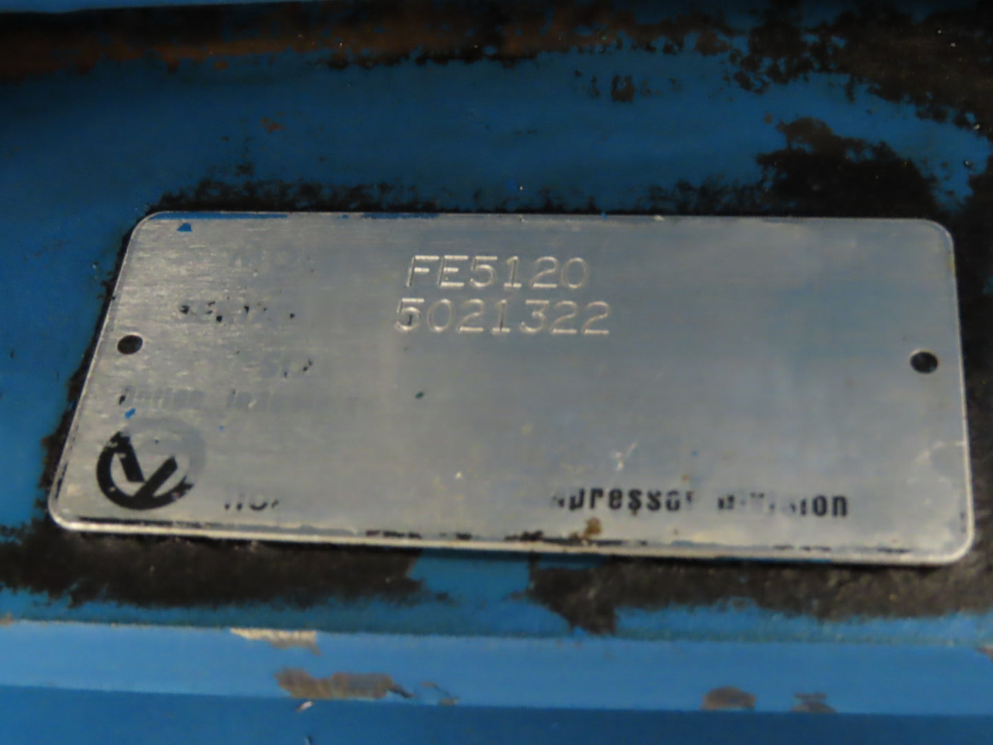 Quincy 5120 Piston Air Compressor Pump 87CFM @ 175PSI 25Hp 230/460V 200G Tank