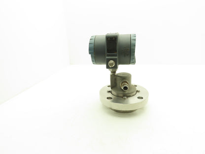 Foxboro 827DF-IS1SMSA1 Pressure Transmitter 3" CL150 Flange 12.5-65VDC 0-96" H20