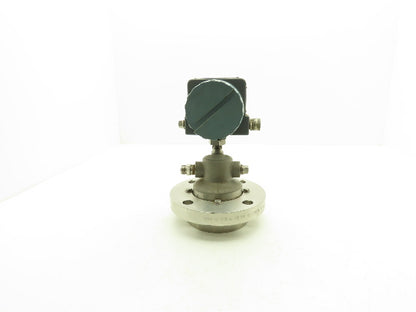 Foxboro 827DF-IS1SMSA1 Pressure Transmitter 3" CL150 Flange 12.5-65VDC 0-96" H20
