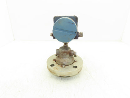 Foxboro 827DF-IS1SMSA1 Pressure Transmitter 3" CL150 Flange 12.5-65VDC 0-132"H20