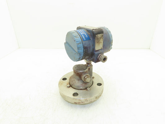 Foxboro 827DF-IS1SMSA1 Pressure Transmitter 3" CL150 Flange 12.5-65VDC 0-132"H20