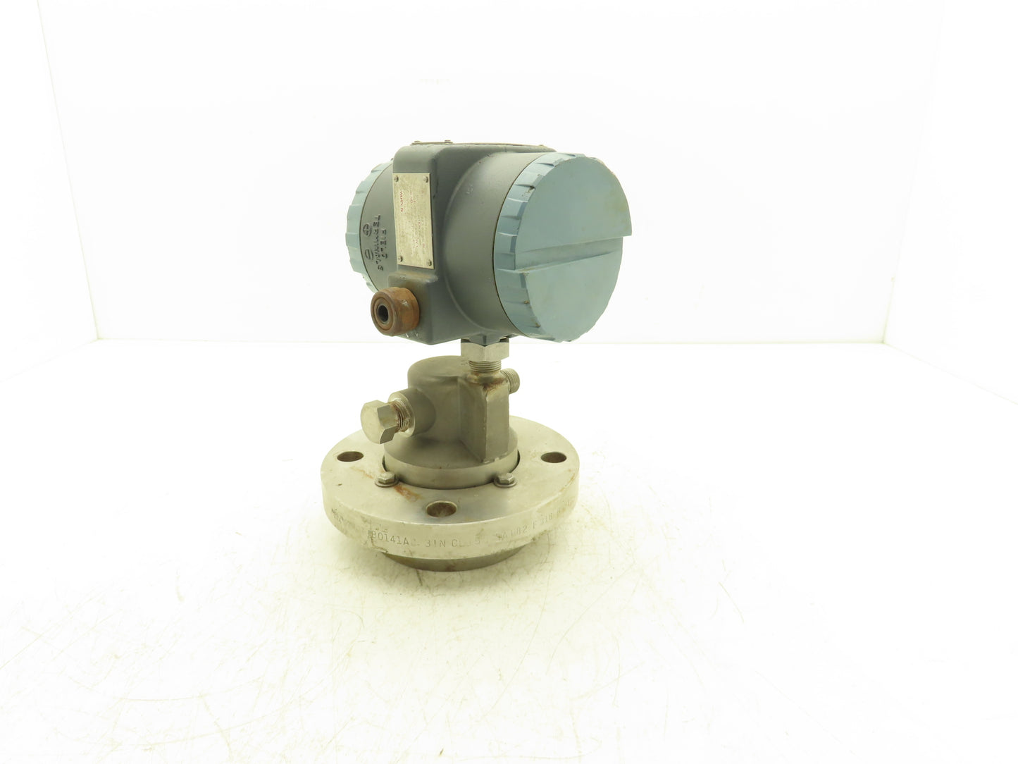Foxboro 827DF-DS1NMSA1 Pressure Transmitter 3" CL150 Flange 12.5-42VDC 0-120"H20