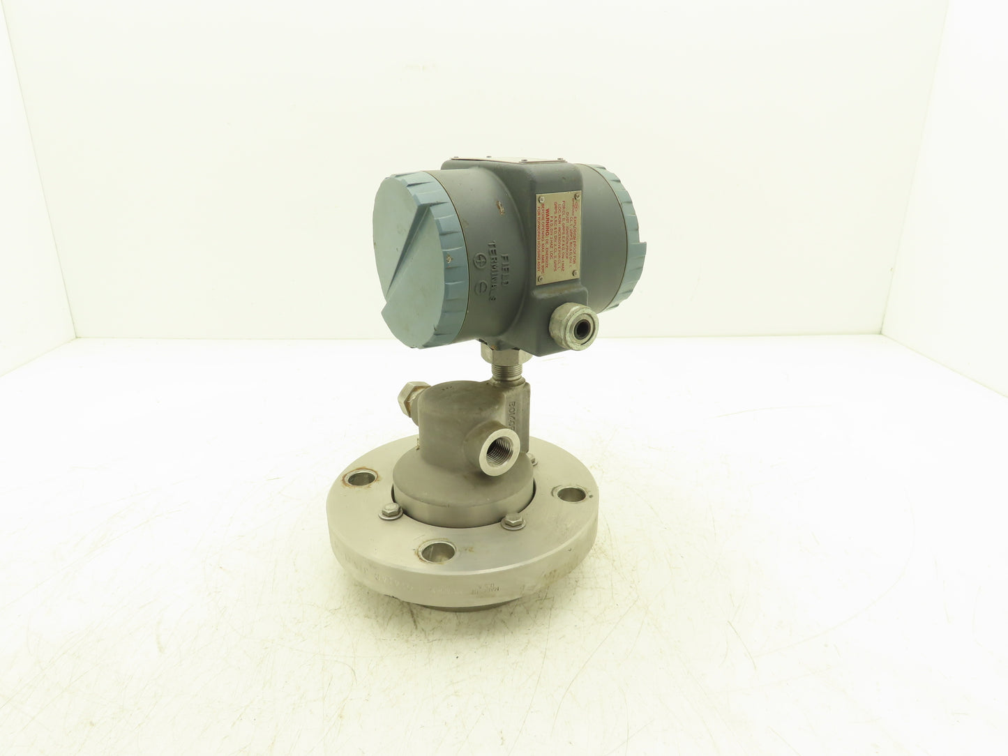 Foxboro 827DF-DS1SHSA1 Pressure Transmitter 3" CL150 Flange 12.5-42VDC 0-750"H20