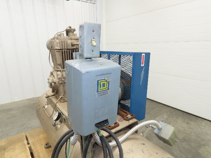 Quincy 325 Piston Air Compressor Pump 18CFM @ 175PSI 5Hp 230V 1Ph 80G Tank