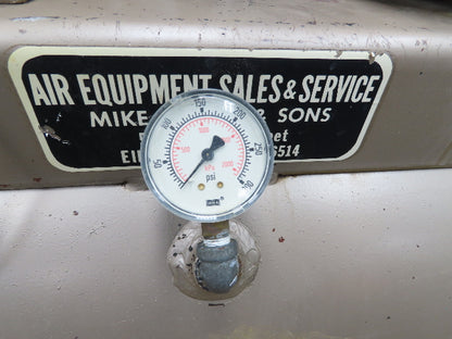 Quincy 325 Piston Air Compressor Pump 18CFM @ 175PSI 5Hp 230V 1Ph 80G Tank