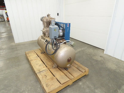 Quincy 325 Piston Air Compressor Pump 18CFM @ 175PSI 5Hp 230V 1Ph 80G Tank