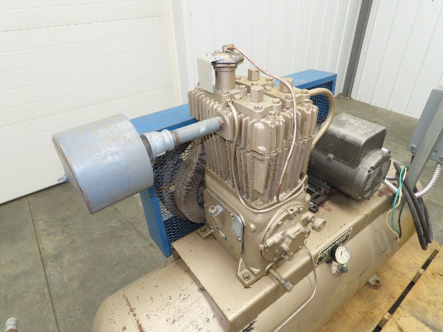 Quincy 325 Piston Air Compressor Pump 18CFM @ 175PSI 5Hp 230V 1Ph 80G Tank