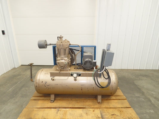 Quincy 325 Piston Air Compressor Pump 18CFM @ 175PSI 5Hp 230V 1Ph 80G Tank
