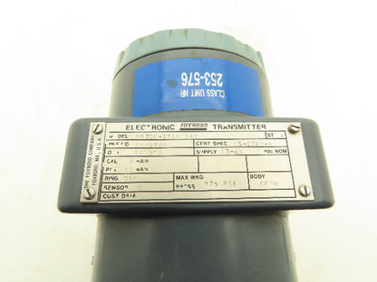 Foxboro 827DF-IS1NHSA2 Pressure Transmitter 3" CL150 Flange 13-65VDC 275PSI